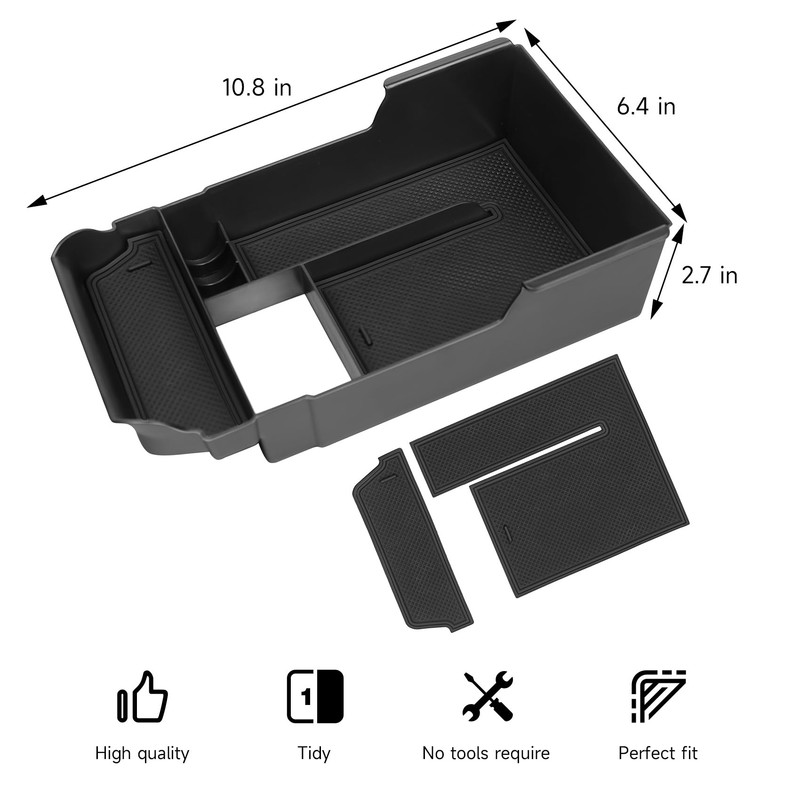 Hugeek Center Console Organizer Tray Compatible with Mazda 2020-2026 CX-30