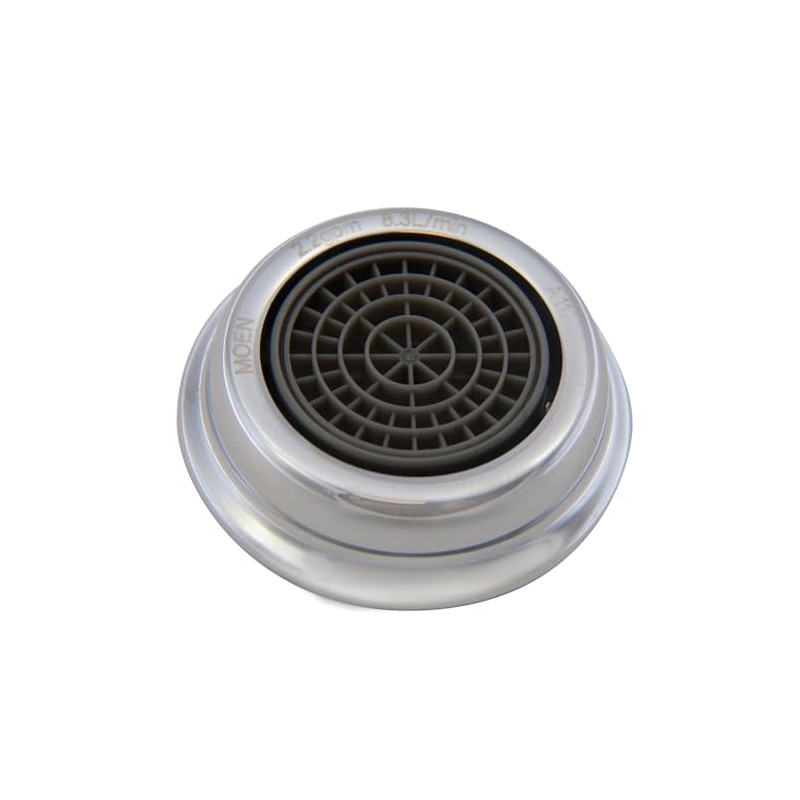 Moen 100112 Monticello Aerator, 2.2 Gpm, Male Thread, Chrome