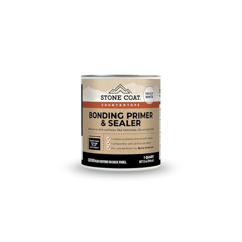 Stone Coat Countertops Bonding Primer and Sealer, 1 Quart (30-40