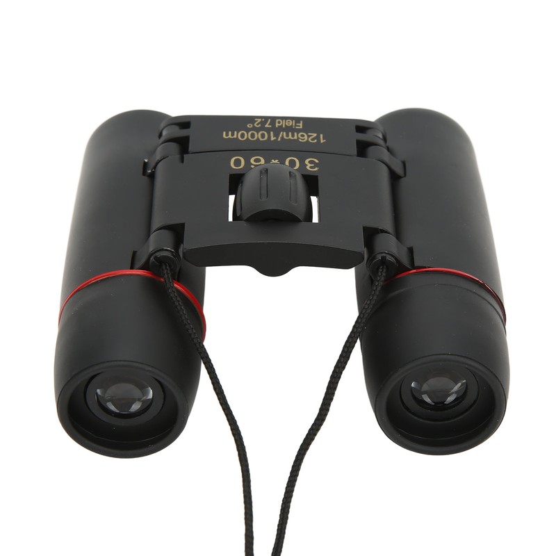 30x60 Compact Binoculars Clear Low Light Vision Easy Focus Portable