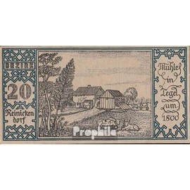 Banknote Berlin Notgeld: 92.1.20 Notgeld the City Berlin, District: 20.Reinickendorf used (III) 1921 50 Pfennig Berlin (money for collectors - no means of payment)