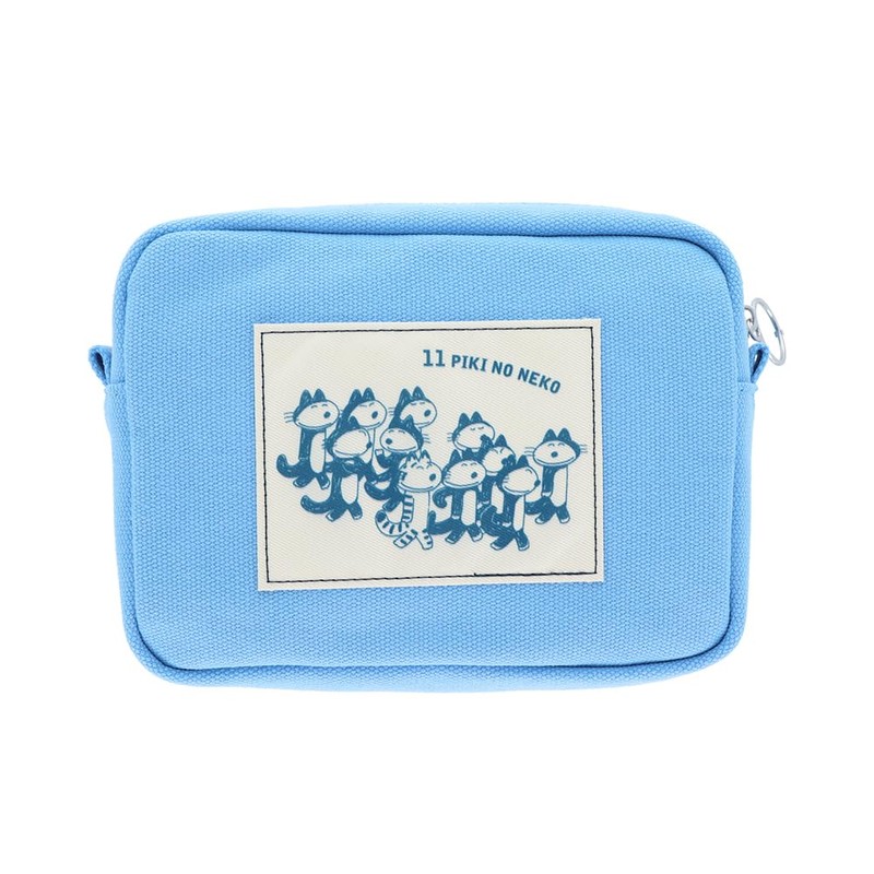 Sunstar Stationery S1428713 11 Piki Cats, Pencil Case, Embroidered, Tummy