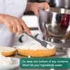 Silicone Jar Spatula, 36cm Long Handle Food Scraper for Jars,