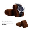 BEWISHOME Watch Box for Men, 12-Slot Watch Case, 2-Layer Watch