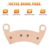 Front & Rear Brake Pads Sintered for Polaris RZR XP