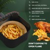 Stoear Air Fryer Paper Liners Disposable: 150Pcs 8 Inch Special