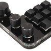 Mini 9 Key Keypad with 3 Knob RGB Light Blue