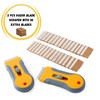 Bates- Razor Blade Scraper, 2 Pack, Razor Scraper Set with