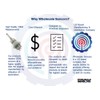 Wholesale Sensors Replacement for Jandy Zodiac 7784 Air/Water/Solar, Temperature Sensor,