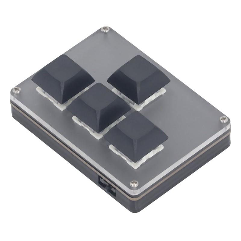 Type C Wireless Mechanical Keyboard 4 Key 2.4G USB BT