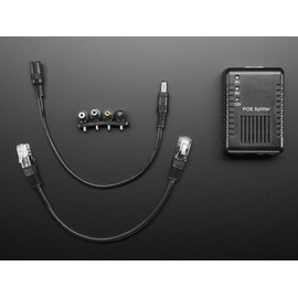 Adafruit 802.3af PoE Output Data & Power Splitter - 5/9/12V [ADA3239]