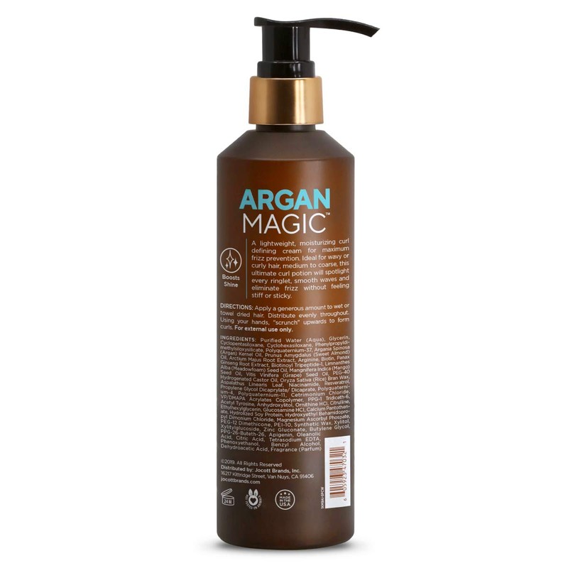 ARGAN MAGIC Defining Curl Cream - Enhances Waves and Curls