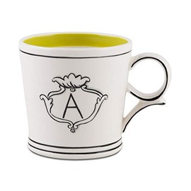 Home Essentials Molly Hatch Monogram Mug, Letter A