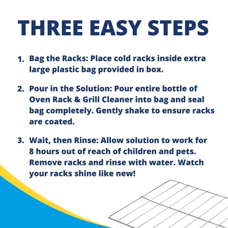 Carbona Oven Rack & Grill Cleaner | Eliminates Thick Grease