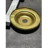2.18 INCHES STAMPED SOLID BRASS BOBECHE WITH 1/8 IPS SLIP