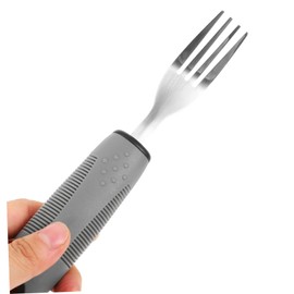 ORFOFE Adaptive Utensils Set for Elderly Tremble Tableware for Disabled Arthritis Patients Ergonomic Non Slip Handle Durable Sturdy Cutlery for Easy Eating