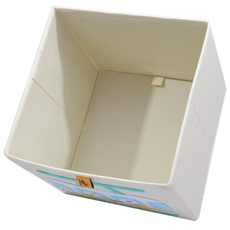 Toot Toot Square Children Storage Box Toy Organiser Foldable (Cable
