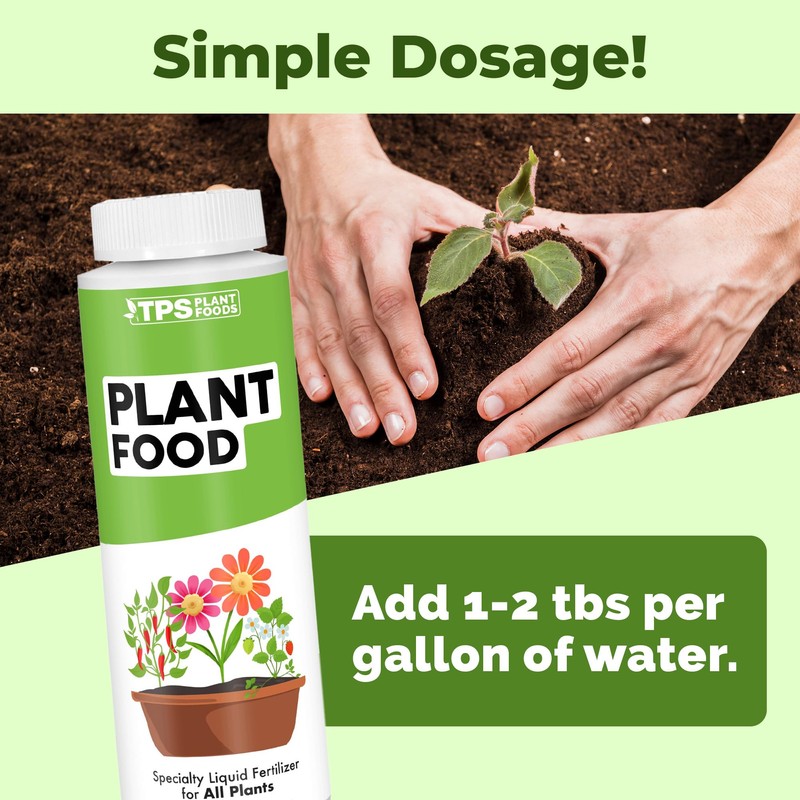 Plant Food for All Plants, Supports Healthy Plant Growth, 8
