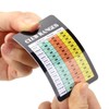 KVMORZE Golf Club Range Chart Card, Golf Club Distance and