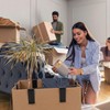 Tinlade 12 Pcs Cardboard Box Clips Reusable 3-5/8 Inch Chip