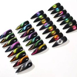 Obp Pigmento Para Uñas Efecto Ojo De Gato 15 Colores Elegircolor