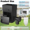 Anivia Rainwater Collection System, Downspout Diverter Fits for 2x3 or