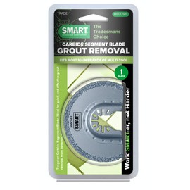 SMART Trade 90 mm Tungsten Carbide Segment Blade - Robust Multi-Tool Accessory for Cutting Tiles, Concrete & More
