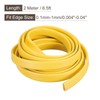 uxcell U Channel Edge Trim, 6.5ft Length Rubber Guard Seal