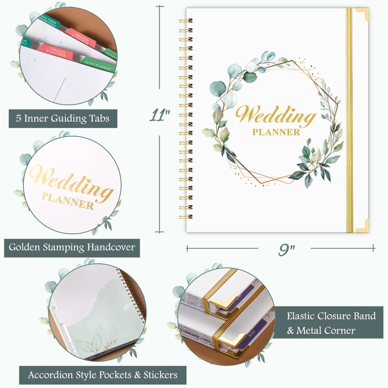 Wedding Planner - Wedding Planner Book and Organizer for the