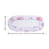100% Cotton 2 Pcs Moses Basket Fitted Sheets - Breathable,