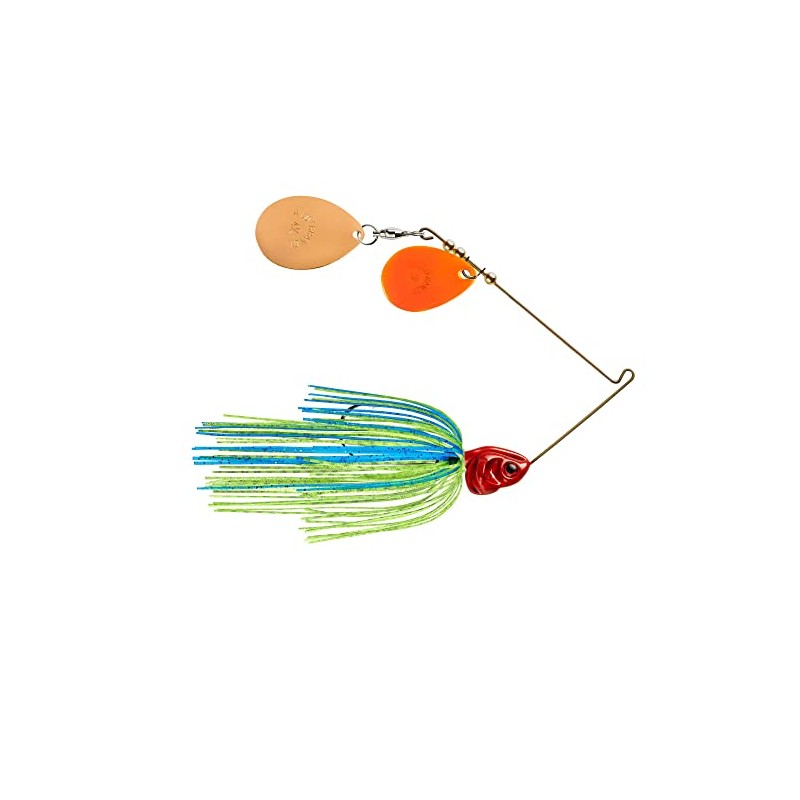 Booyah J.C. Covert Series Double Colorado Spinnerbait Fishing Hook, 1/2oz,