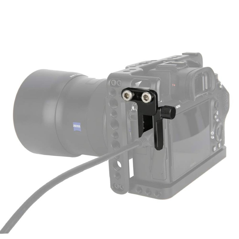 (2020 Version) NICEYRIG Camera Cable Lock Clamp HDMI Lock Clamp