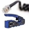 Pass Through Ethernet Crimper RJ45 CAT6 Through Hole Pass Through