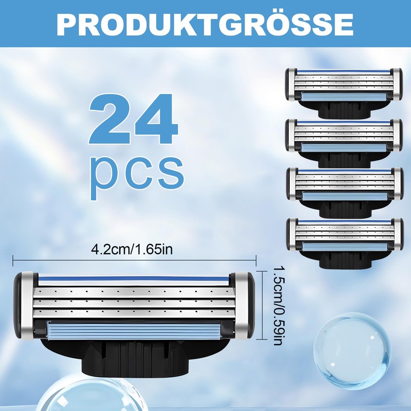 Moorstdel Razor blades 24