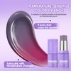 2PCS Cream Blush Stick pH-Activated,pH Blush Multi-Use for Eyes,Lips Cheeks