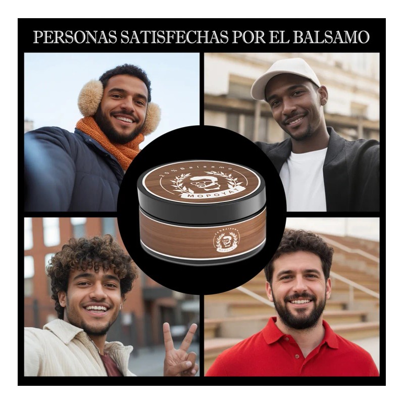 Balsamo Para Crecer La Barba Al 20% 2pcs Cítrica