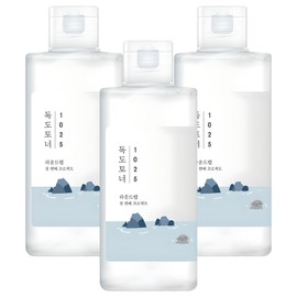 Round Lab 1025 Dokdo Toner, 200ml, 3 pcs / 라운드랩 1025 독도 토너, 200ml, 3개