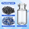 BrightRow 100 Pack 3ml Sterile Empty Vials with Self Healing