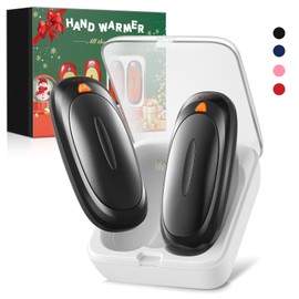 Toolchums Hand Warmers Rechargeable 2 Packs, 14000mAh Electric Hand Warmers with Charging Case, Quick Charge Portable Heater,Gifts for Christmas, Winter, Outdoor, Camping, Golf, Hunting Accessories