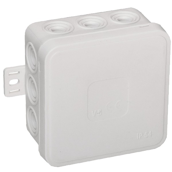 ORNO JB-13802 Junction Box Surface-Mounted IP54 12 Cable Entry 75