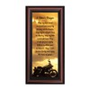 A Biker's Prayer, Gift for Motorcycle Riders, Inspirational Bike Picture