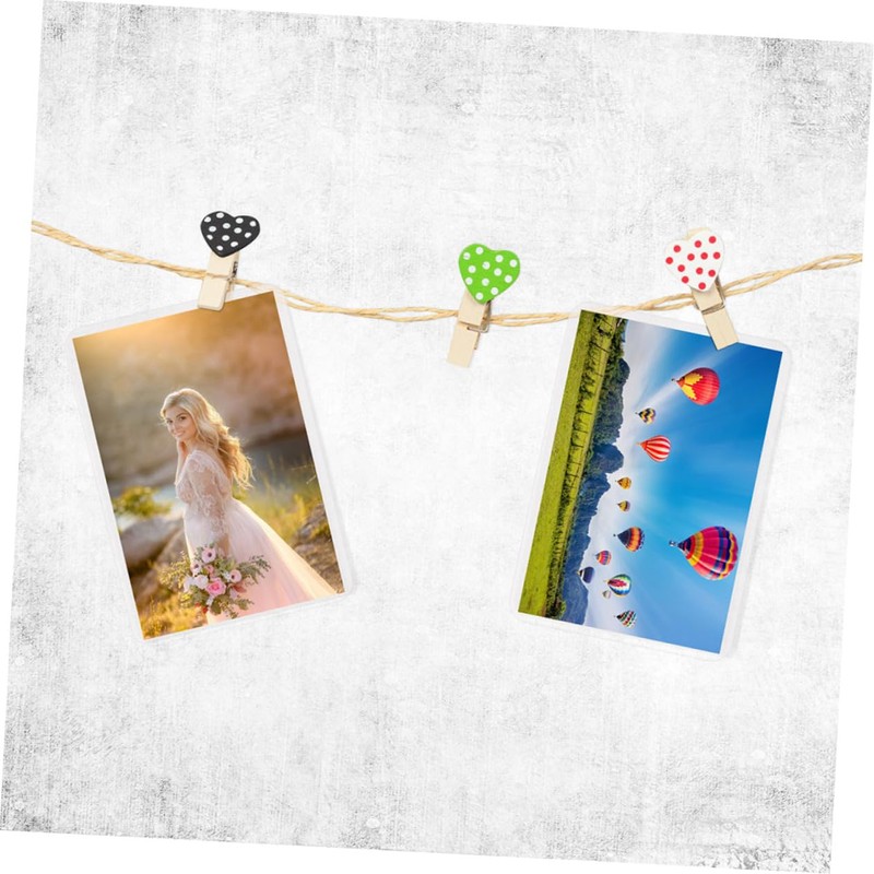 jojofuny 100pcs Sheets Clear Laminating Sheets for Photos and Documents