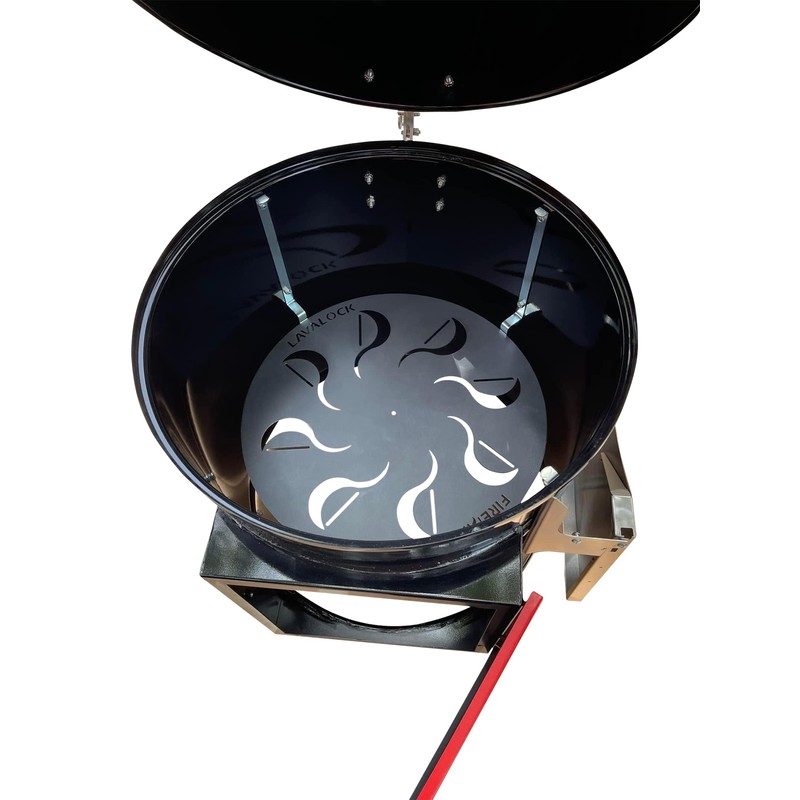 FireDial Baffle Plate Heat Management System for Charcoal BBQ and