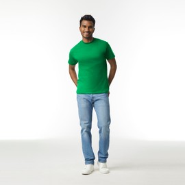 Gildan Gildan Large Ultra Cotton T-Shirt, Style G2000, Multipack, Antique Irish Green (12-Pack)