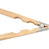 Wood Ring Holder Hand Clamp 8 Inch Wooden Grinding Handle
