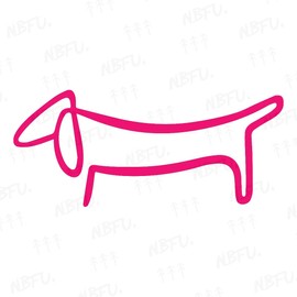 NBFU Dachshund Dog Pet (Pink) (Set Of 2) Premium Waterproof Vinyl Decal Stickers For Laptop Phone Accessory Helmet Car Window Bumper Mug Tuber Cup Door Wall Decoration