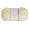 Utopia Crafts Pom Pom Soft Yarn 200g (Cream)