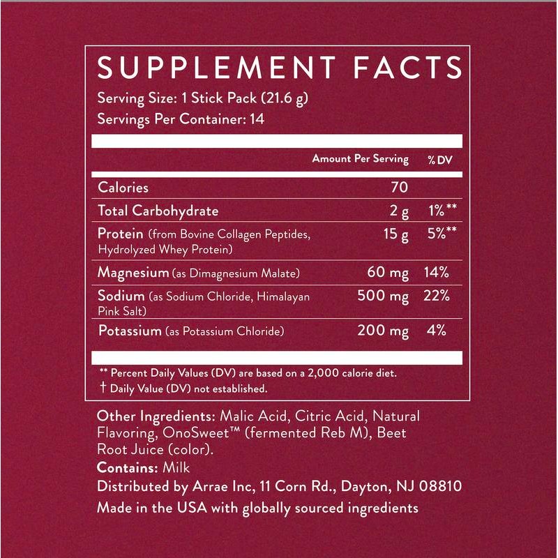 Arrae Protein & Sculpt Duo | 15g Grass Fed Whey,