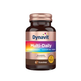 Dynavit Multi Daily Multivitamin, Mineral, Koenzim Q10, Rodiola 30 Kapsül