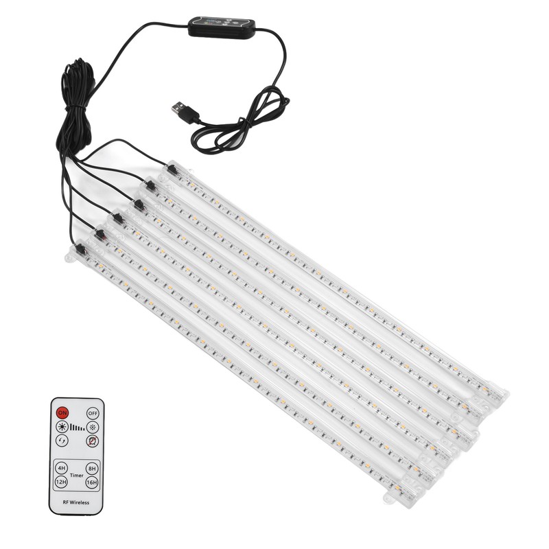 6 Head 54W 216LEDs Plant Growth Light with 3 Light